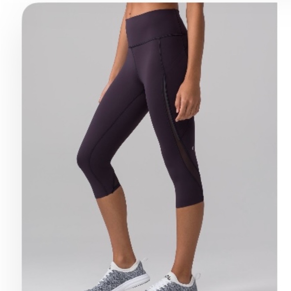 Lululemon pace perfect crop leggings 17”
